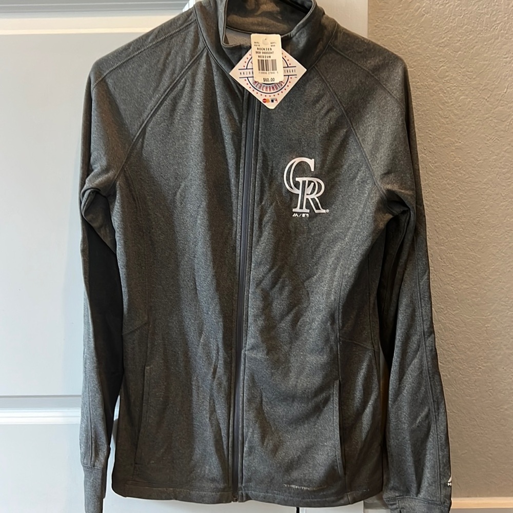 NWT Colorado Rockies zip up